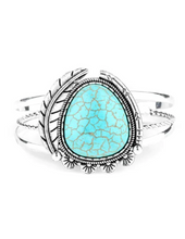 Load image into Gallery viewer, Nature's Bounty Blue Cuff