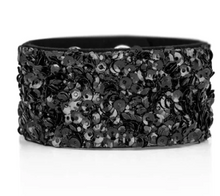 Load image into Gallery viewer, Starry Sequins Black Wrap