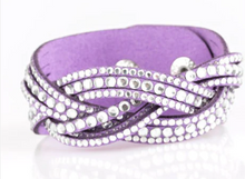 Load image into Gallery viewer, Bring On The Bling Purple Wrap