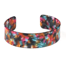 Load image into Gallery viewer, Glaze Daze Multi Acrylic cuff