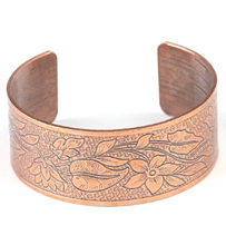 Load image into Gallery viewer, Garden Variety Copper Cuff
