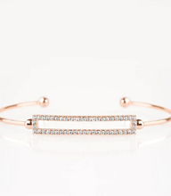 Load image into Gallery viewer, Money in the Bank Rose Gold Cuff