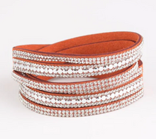 Load image into Gallery viewer, Rock Star Attitude Orange Double Wrap