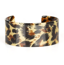 Load image into Gallery viewer, Where's the Party Brown Acrylic Cuff