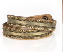 Load image into Gallery viewer, Rocker Rivalry Brass Double Wrap