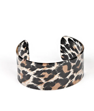 Load image into Gallery viewer, Top Cat Brown Acrylic Cuff