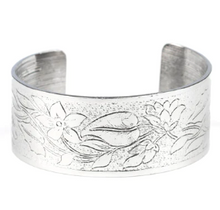 Load image into Gallery viewer, Garden Variety Silver Cuff