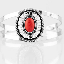 Load image into Gallery viewer, Deep In the Tumbleweeds Red Cuff