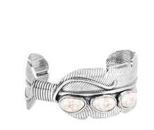 Load image into Gallery viewer, River Bend Relic White Cuff