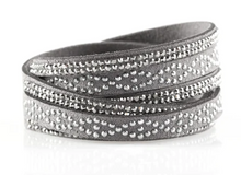 Load image into Gallery viewer, Attitude is Everything Silver Double Wrap
