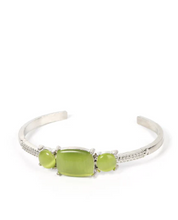 Load image into Gallery viewer, Tranquil Treasure Green Cuff