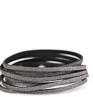 Load image into Gallery viewer, Rock Star Shimmer Black Wrap