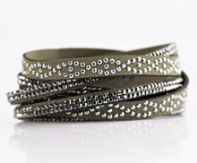 Load image into Gallery viewer, Attitude is Everything Green Double Wrap