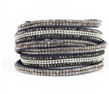 Load image into Gallery viewer, Royal Razzle Blue Double Wrap