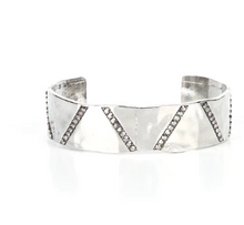 Load image into Gallery viewer, Couture Crusher Silver Cuff