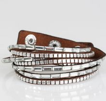 Load image into Gallery viewer, This Time With Attitude Brown Double Wrap