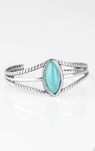 Load image into Gallery viewer, Western Wanderer Blue Cuff