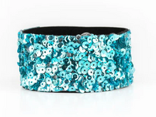 Load image into Gallery viewer, Starry Sequins Blue Wrap