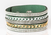 Load image into Gallery viewer, Fashion Fiend Green Wrap