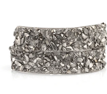 Load image into Gallery viewer, Crush to Conclusions Silver Double Wrap