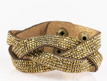 Load image into Gallery viewer, Nice Girls Finish Last Brass Wrap