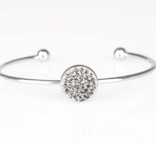 Load image into Gallery viewer, Modern Day Diva Silver Cuff