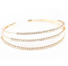 Load image into Gallery viewer, Iridescently Infatuated Gold Cuff