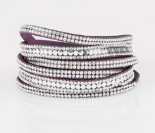 Load image into Gallery viewer, Rock Star Attitude Purple Double Wrap