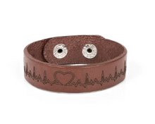 Load image into Gallery viewer, Haute Heartbeat Brown Wrap