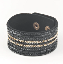 Load image into Gallery viewer, Rebel Radiance W/Gold Chain Wrap