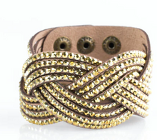 Load image into Gallery viewer, Top Class Chic Brass Wrap