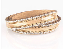 Load image into Gallery viewer, Rocker Rivalry Gold Double Wrap