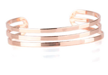 Load image into Gallery viewer, Street Sleek Rose Gold Cuff