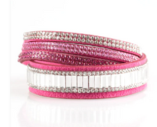Load image into Gallery viewer, Just In Showtime Pink Double Wrap