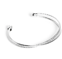 Load image into Gallery viewer, Coachella Curls Silver Cuff