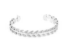 Load image into Gallery viewer, Laurel Groves Silver Cuff