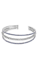 Load image into Gallery viewer, High End Eye Candy Blue Cuff