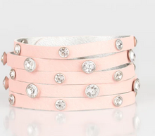 Load image into Gallery viewer, Rhinestone Reputation Pink Wrap