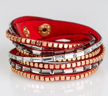 Load image into Gallery viewer, This Time With Attitude Red Double Wrap