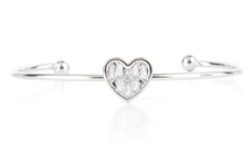 Load image into Gallery viewer, Heart of Ice White Cuff