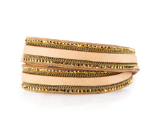 Load image into Gallery viewer, Going For Glam Brass Double Wrap