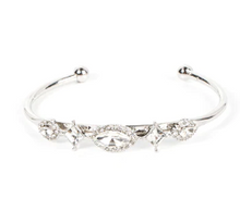 Load image into Gallery viewer, Disarming Dazzle White Cuff