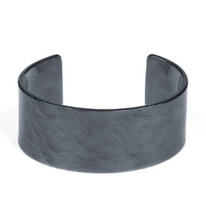 Load image into Gallery viewer, Glaze Over Silver Acrylic Cuff