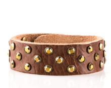 Load image into Gallery viewer, Shine on You Crazy Diamond Brass Wrap
