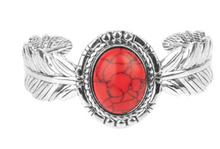 Load image into Gallery viewer, Western Wings Red Cuff