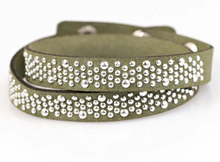 Load image into Gallery viewer, Always Be Shine Green Double Wrap