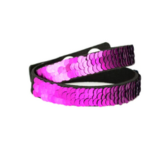 Load image into Gallery viewer, Under the Sequins Purple Double Wrap