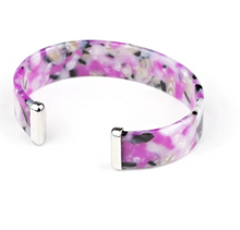 Load image into Gallery viewer, It&#39;s Getting Haute in Here Acrylic Purple Cuff