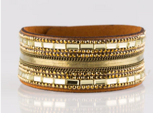 Load image into Gallery viewer, Teasingly Tomboy Brass Wrap