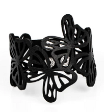 Load image into Gallery viewer, Butterfly Breeze Black Wrap